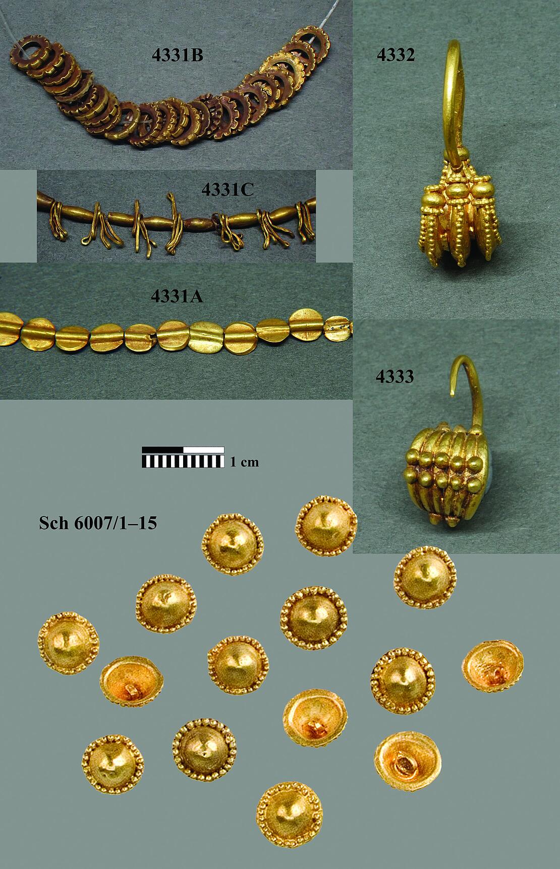 Goldschmuck aus der frühen Bronzezeit