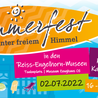 Werbeplakat rem-KKO-Sommerfest 2022