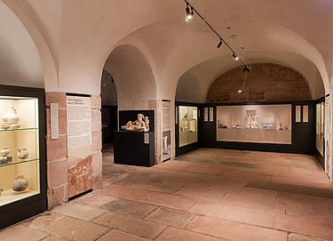 Blick in die Ausstellung "Glanz der Antike"