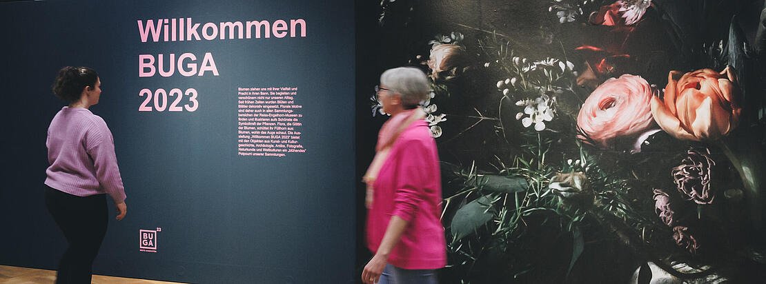 Blick in die Sonderpräsentation Blühende Schatzkammer, Reiss-Engelhorn-Museen Mannheim
