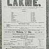 Theaterzettel zur Mannheimer Erstaufführung der Oper „Lakmé“ von Léo Delibes 