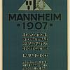 Ausstellungsplakat zum 300. Stadtjubiläum Mannheims
