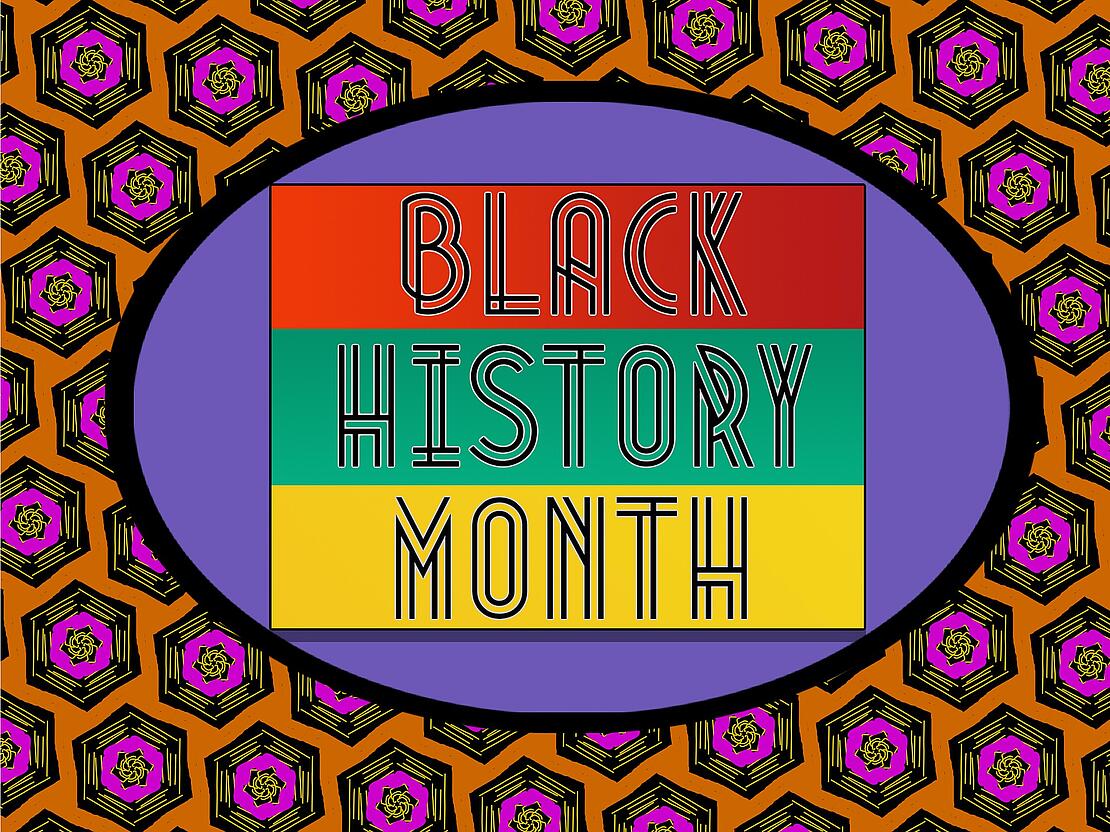 Schriftzug Black History Month