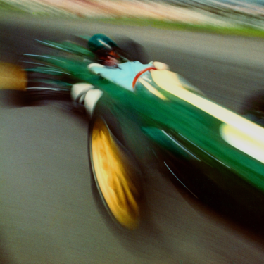 Jim Clark im Lotus, 1963, Horst H. Baumann