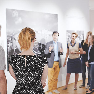 Menschen in der Ausstellung, Reiss-Engelhorn-Museen Mannheim