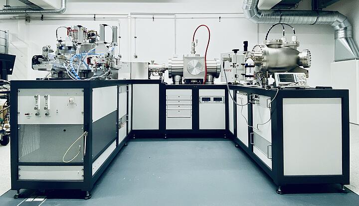 Blick ins Labor auf Radiokohlenstoff-Massenspektrometer 