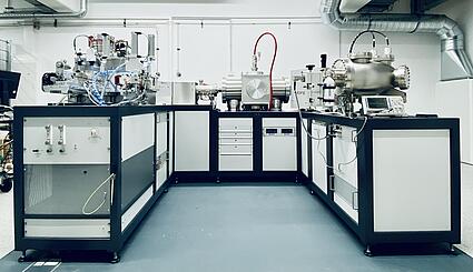 Blick ins Labor auf Radiokohlenstoff-Massenspektrometer 