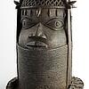 Gedenkkopf eines Oba, Königtum Benin, Nigeria, Reiss-Engelhorn-Museen Mannheim