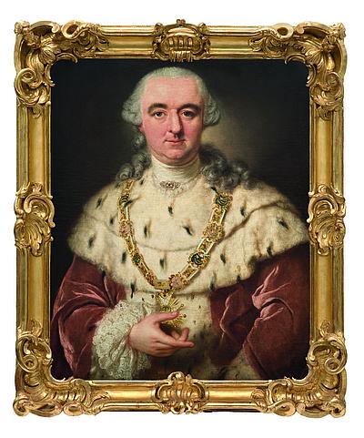 Historisches Portrait Carl Theodors 