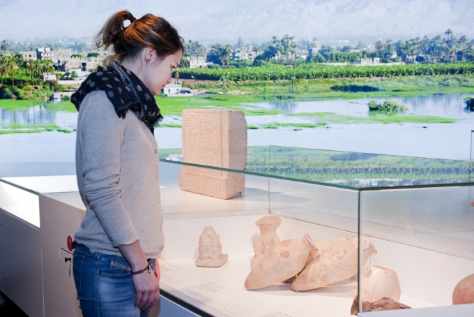 Blick in die Ägypten-Ausstellung der Reiss-Engelhorn-Museen