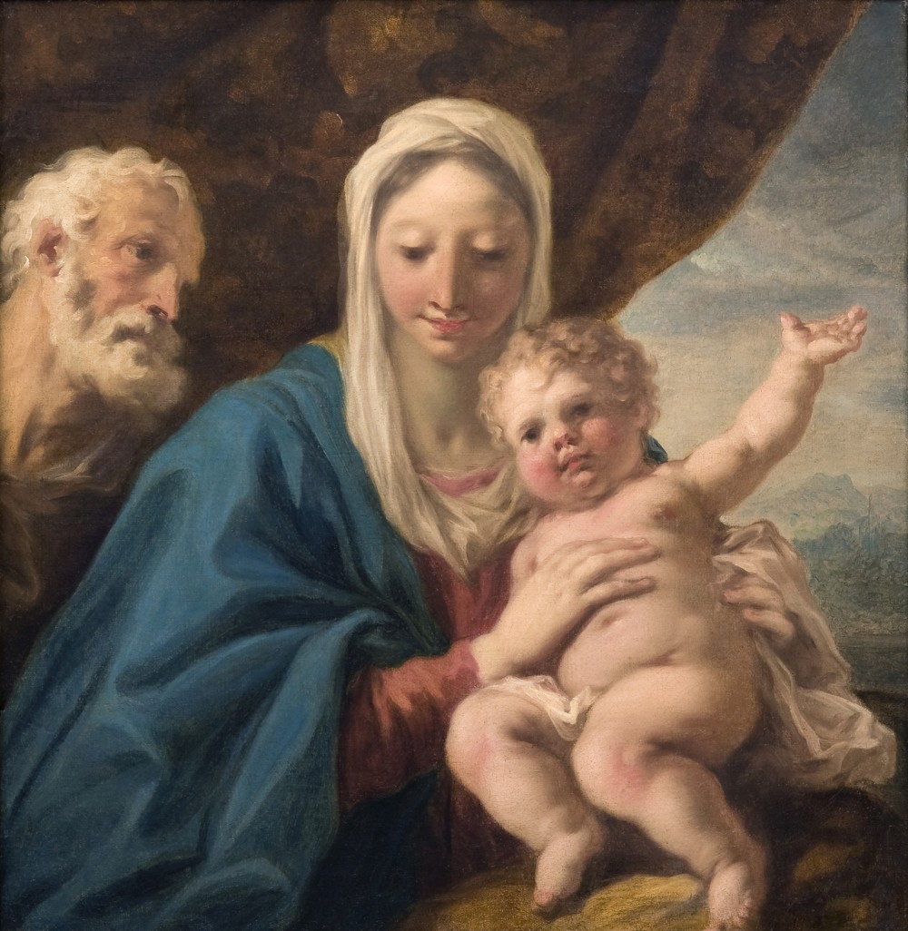 Gemälde mit Heiliger Familie